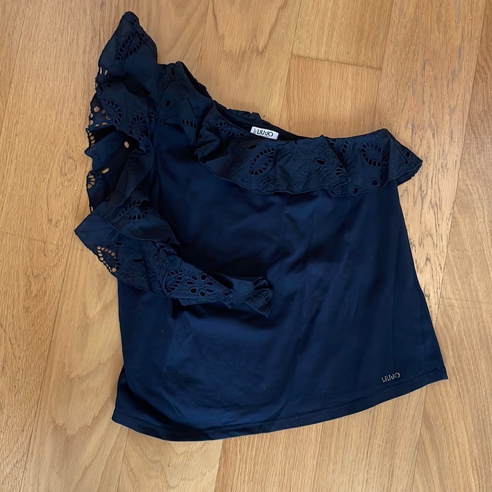 Liu Jo Asymmetrical, Off-the shoulder Top